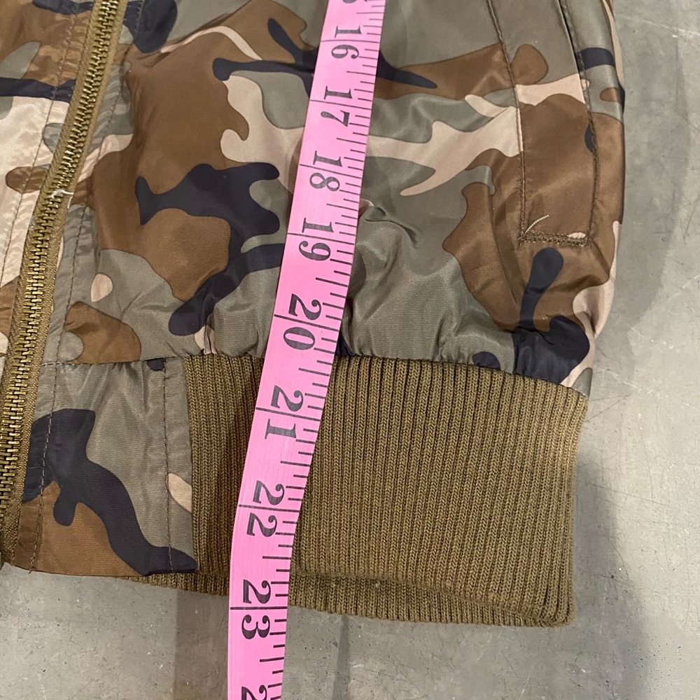 NWOT camo WEST COAST VIBES bomber jacket! 😎 - Picture 7 of 14